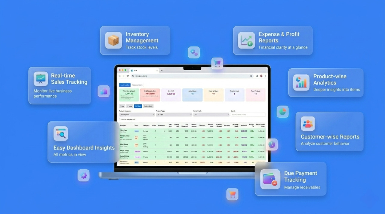 HospitalHub account and business management preview